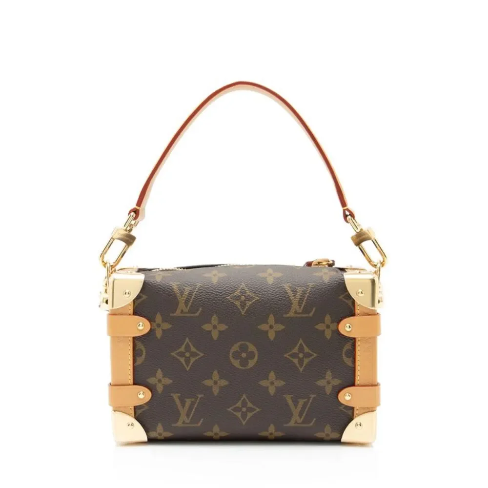 Louis Vuitton Monogram Canvas Side Trunk PM Shoulder Bag